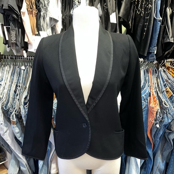 Late 1990s Yves Saint Laurent Smoking Coat